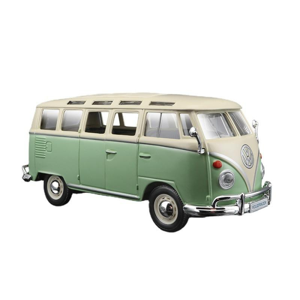 Maisto 1/24 Volkswagen Van Samba Diecast Özgürlük Ruhunun ve Retro Kültürün Ölümsüz İkonu