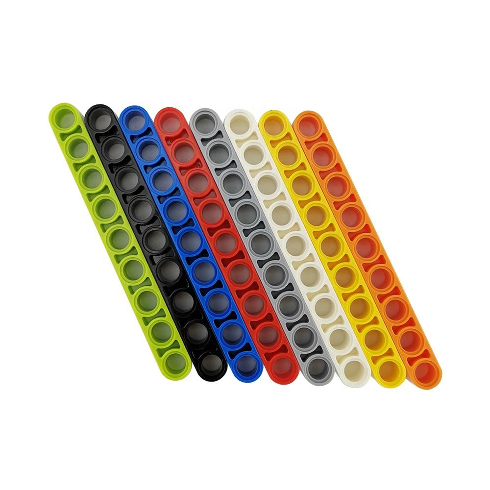 EduWeDo No. 40490 Teknik Kalın Delikli Kiriş (1x9) – Robotik Ana Omurga ve Uzun Menzilli Statik Destek Elemanları