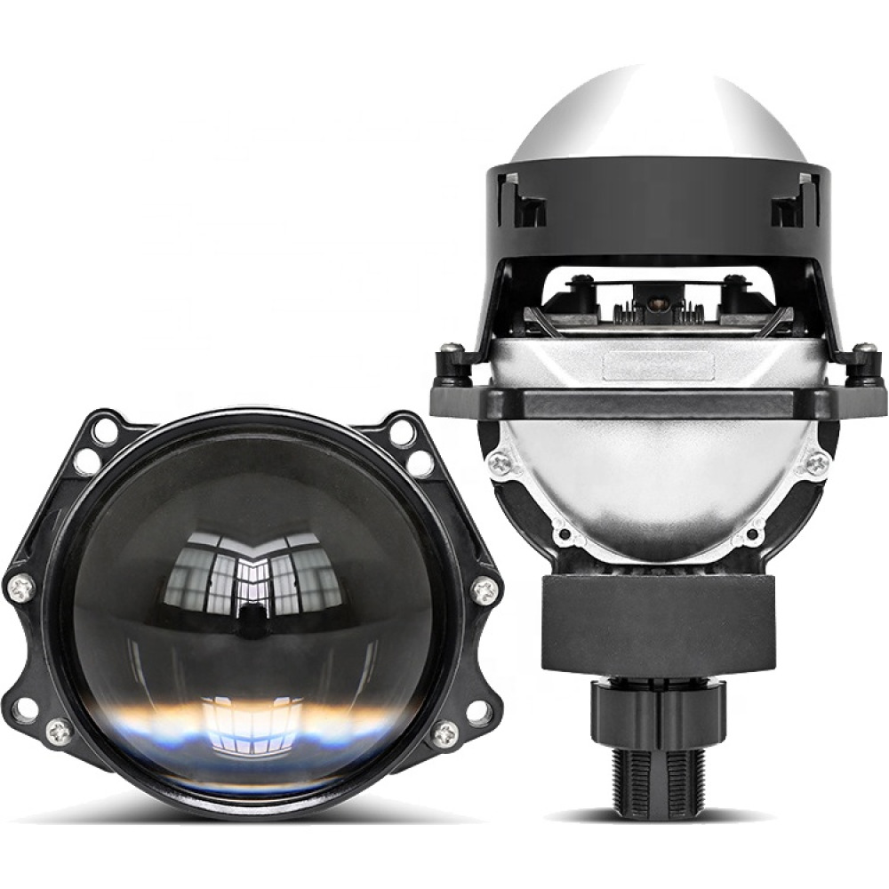 2.5 İnç Süper Parlak 60W Araç LED Farları - Yakın/Uzun Işık Bi LED Lazer Projektör Yeni