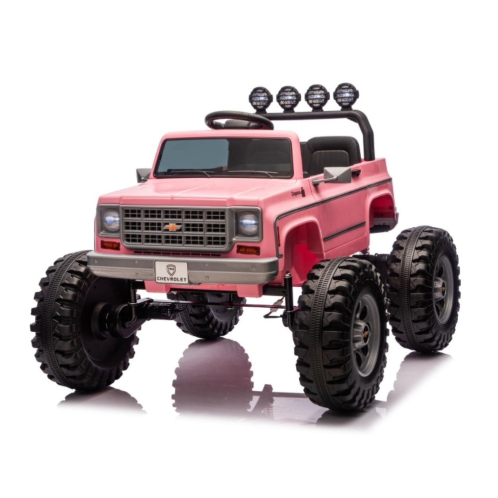Chevrolet Cheyenne Lisanslı 24V Çift Kişilik Akülü Pickup (Dev Tekerlekli)