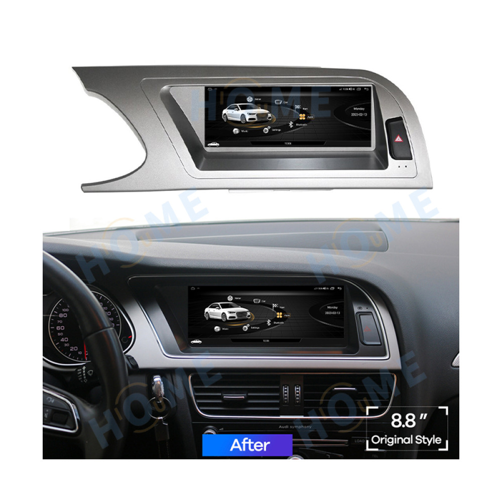 Audi A4 A5 8.8 inch Android 14 - CarPlay - Android - GPS Navigasyon - Multimedya Ekran 2009-2016