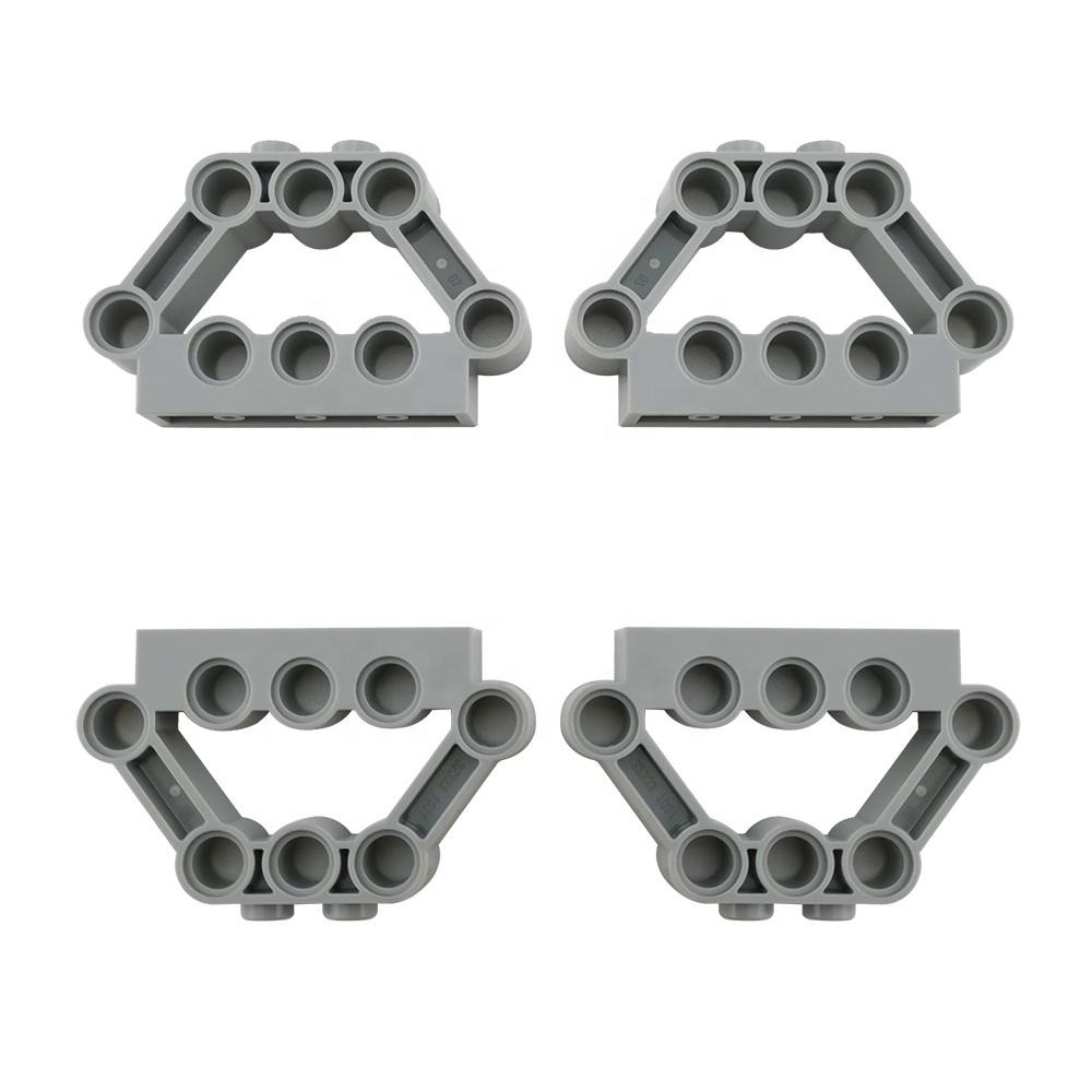 EduWeDo No. 32333 Teknik Dik Açılı Konektör (Pin Connector Block with 1x5/1x2/2x2 Options) – Robotik Çok Yönlü Bağlantı ve İskelet Kilit Elemanları