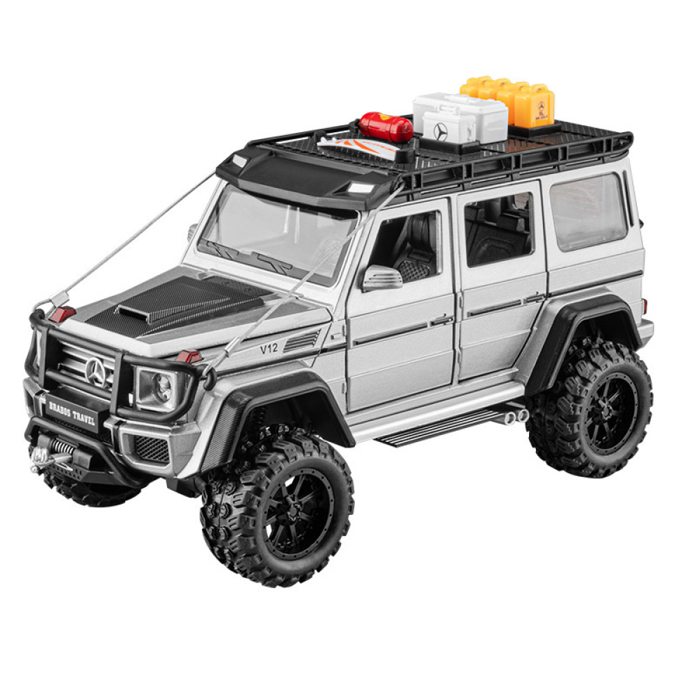 CHEZHI 1/24 Mercedes-Benz G550 4x4 – Ekstrem Arazi Gücü ve Metalik Heybet Diecast Koleksiyonunuzda