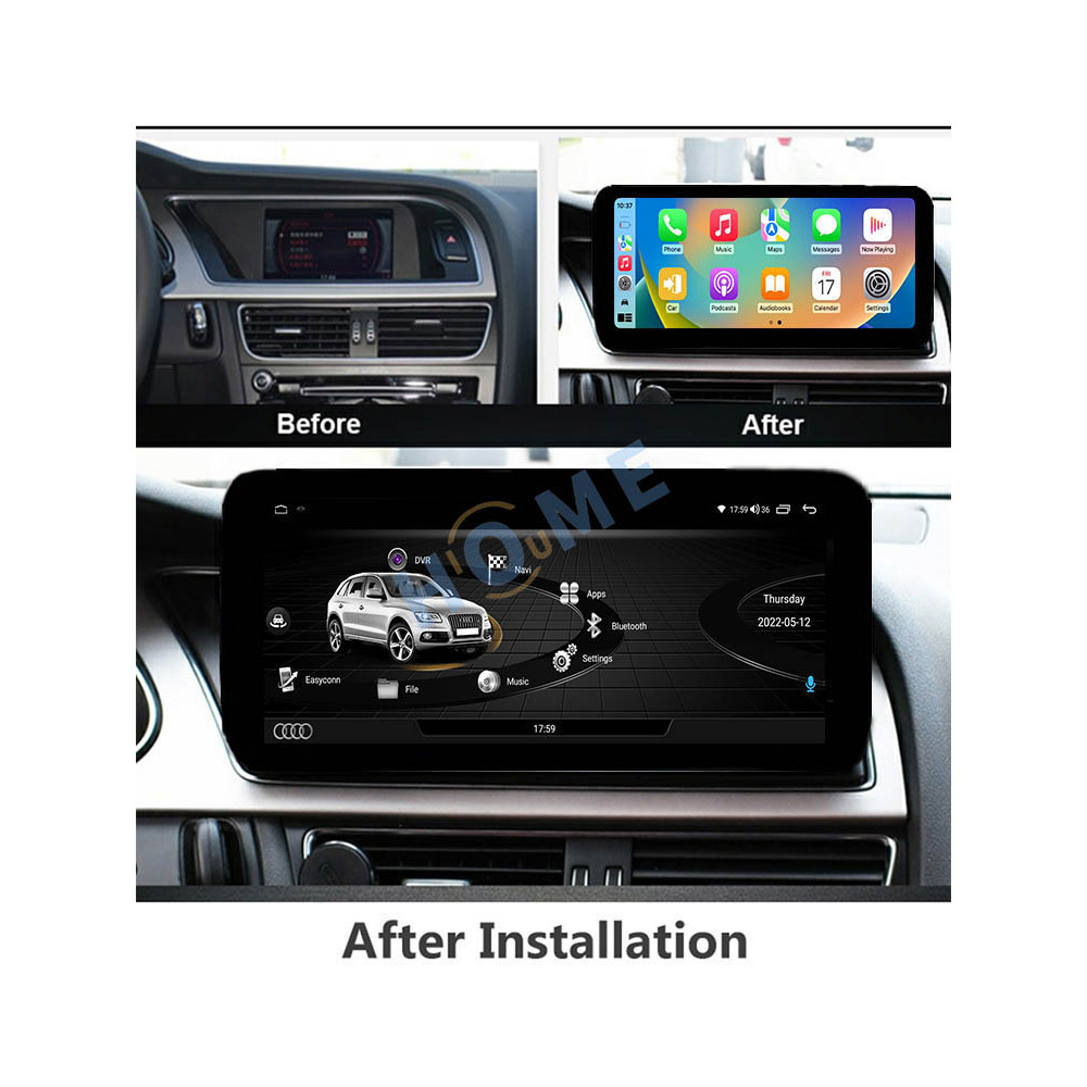 Audi A4 A5 B8 12.5 inch Android 13 - CarPlay - Android - GPS Navigasyon - Multimedya Ekran 2009-2016