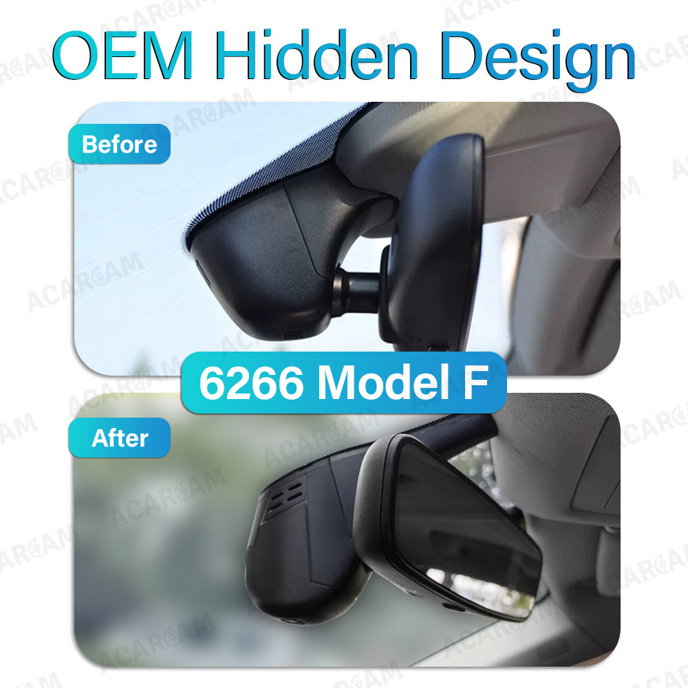 Porsche Cayenne İçin 4K UHD Çift Lensli Dash Cam