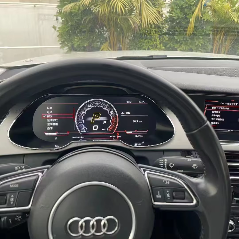 Audi A4 B8 Hayalet Gösterge (Virtual Cockpit) - Dijital LCD Dashboard (2009–2016)