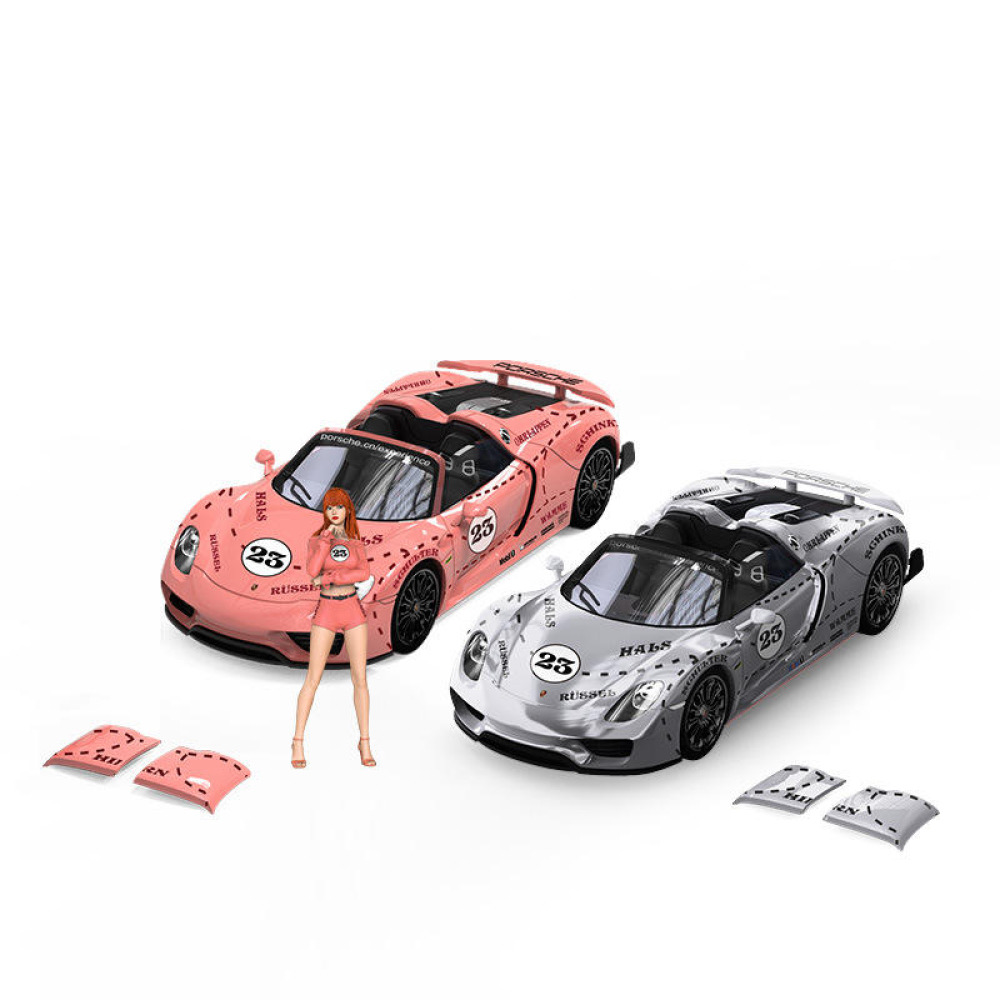 TimeMicro 1/64 Porsche 918 Spyder Diecast – Hibrit Teknolojisinin ve Hızın Sanatla Buluşması