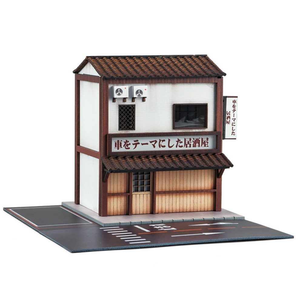 1/64 Ölçekli Miniature Building VIP Akrilik Sergi Kutusu – Diecast Modelleriniz İçin Modern Mimari Sahnesi