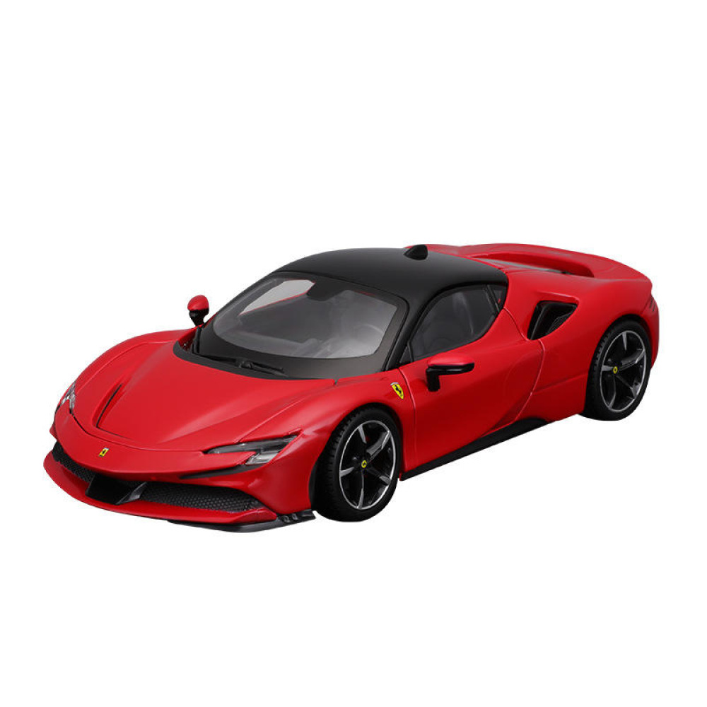 Bburago 1/24 Ferrari SF90 Stradale Diecast İtalyan Hibrit Teknolojisinin Zirvesi