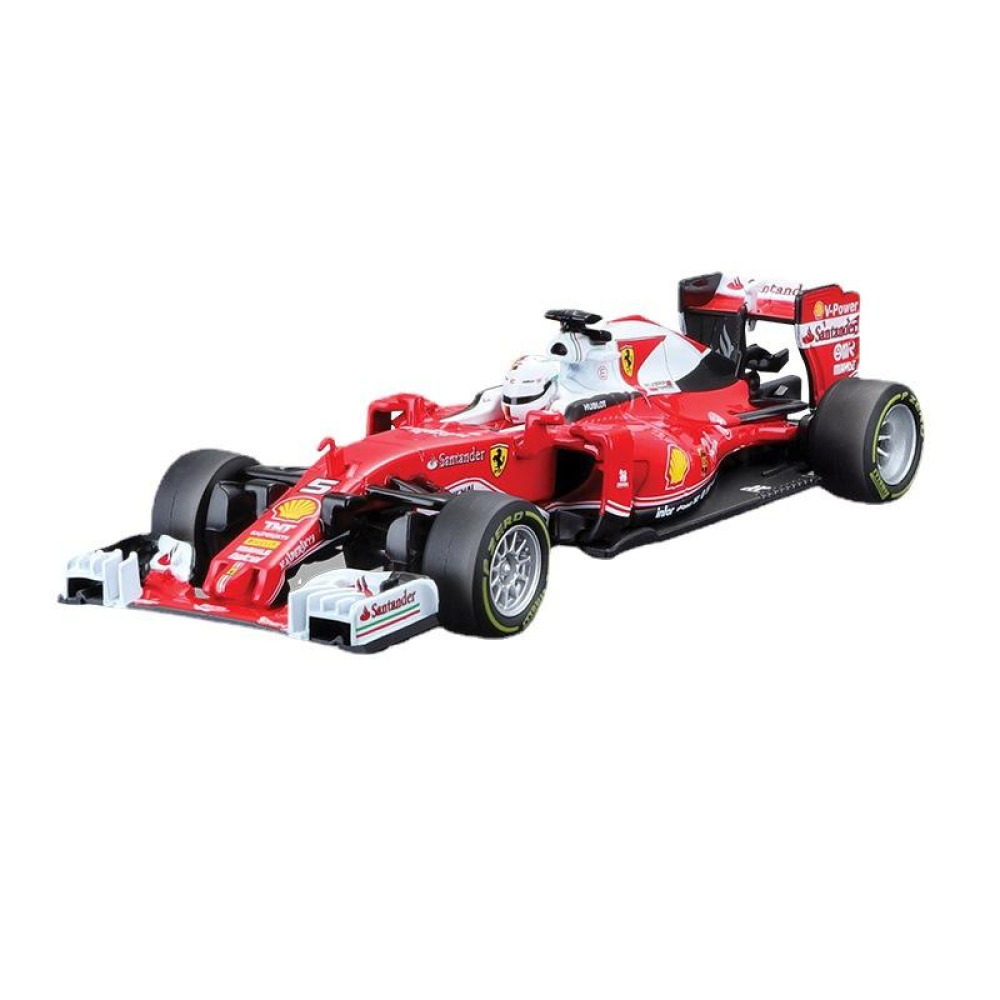 Bburago 1/32 Ferrari SF16-H #5 Sebastian Vettel Diecast F1 Pistlerinin Kırmızı Tutkusu