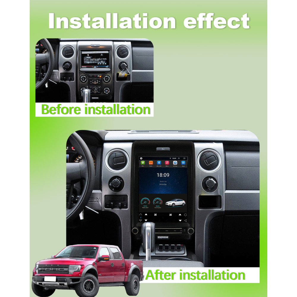 Ford F150 Tesla Ekran 2013-2015