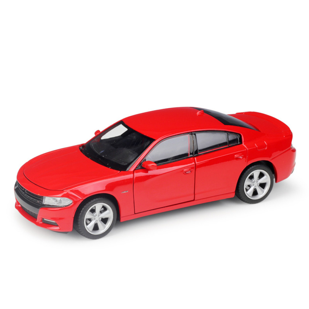 Welly 1/24 2016 Dodge Charger R/T Diecast Modern Amerikan Kasının Dört Kapılı Vahşi Yüzü