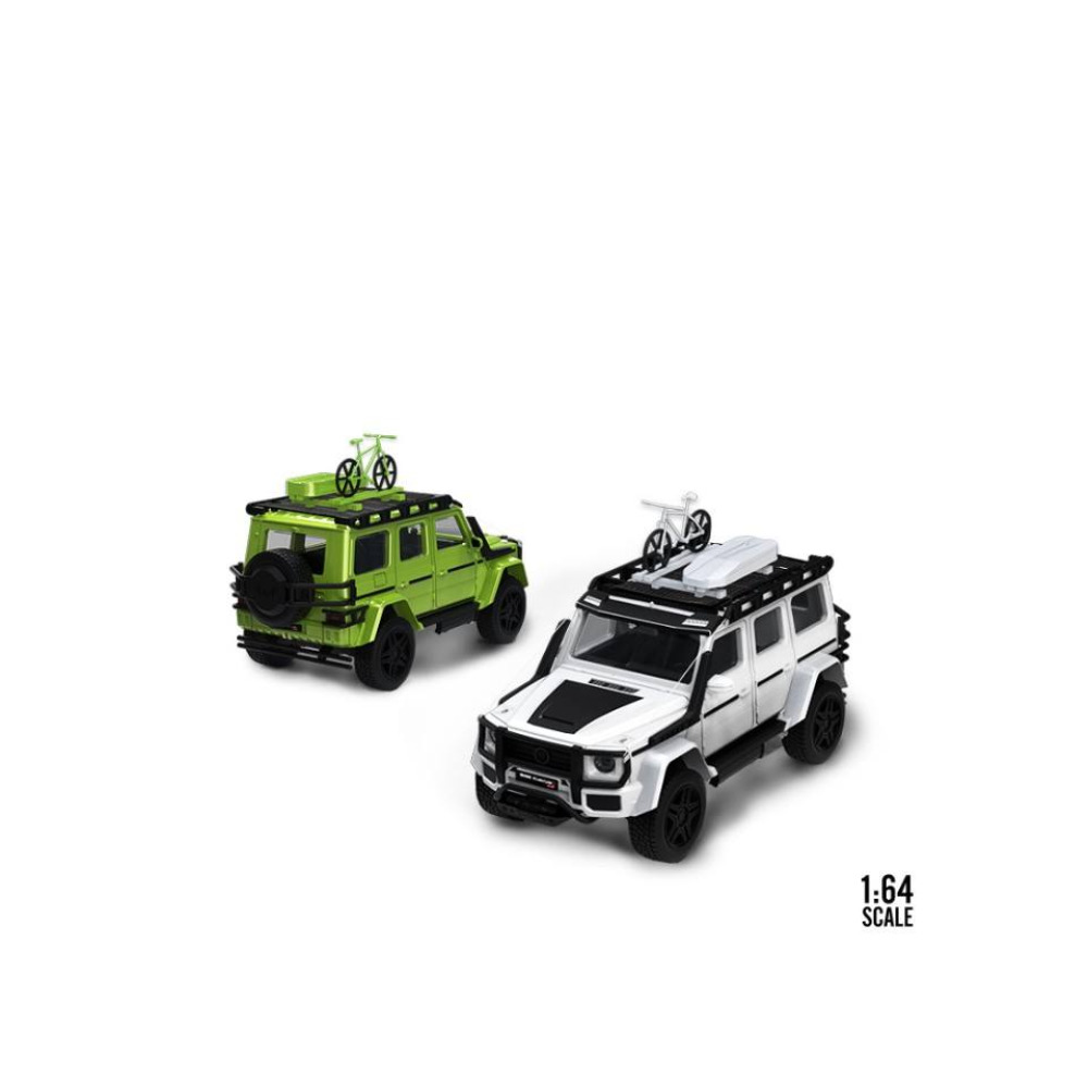 TimeMicro 1/64 Mercedes-Benz G550 Brabus Diecast – Off-Road Dünyasının Zirvesi ve Brabus Gücü