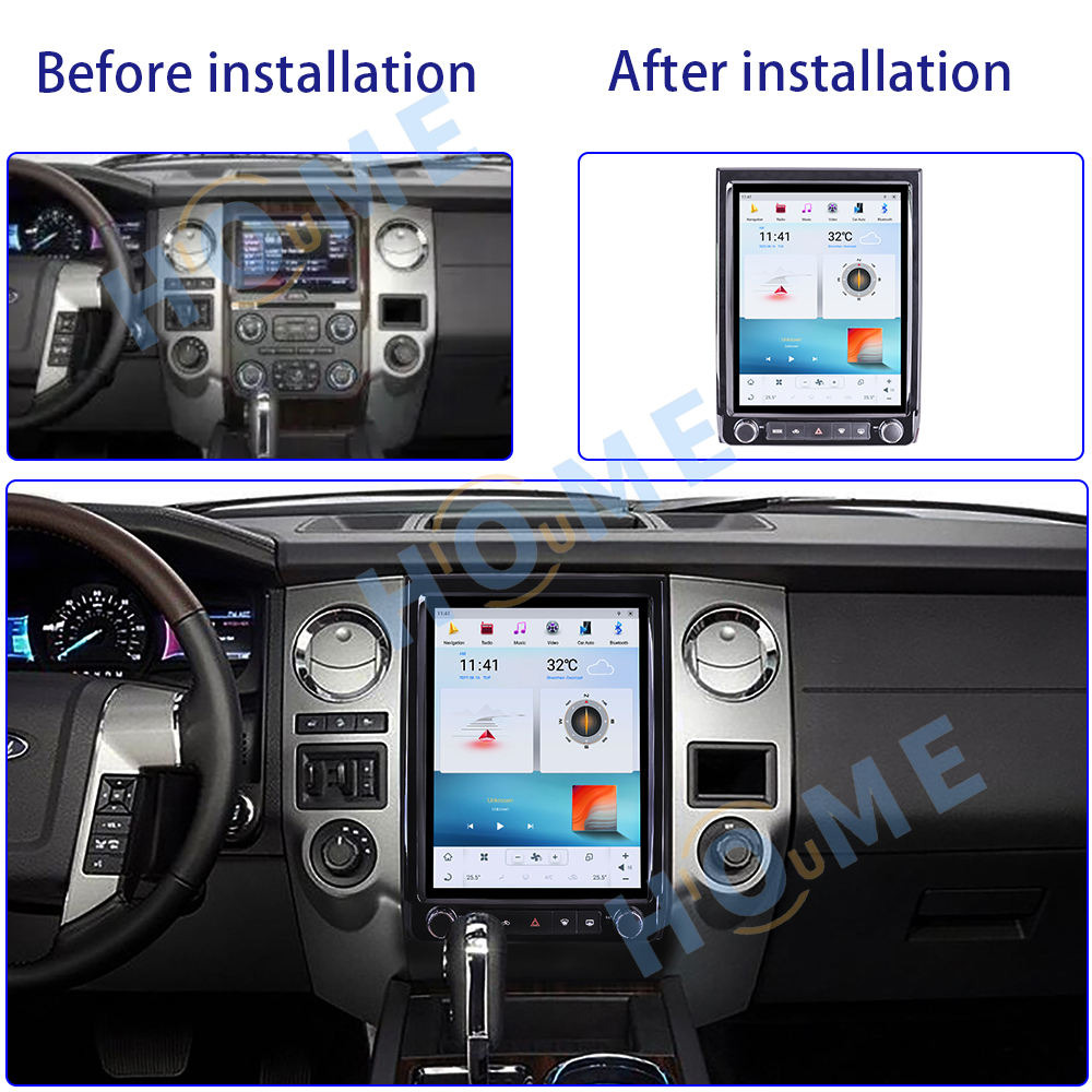 Ford Expedition Android 11 - CarPlay - Android - GPS Navigasyon - Multimedya Ekran 2007 - 2017