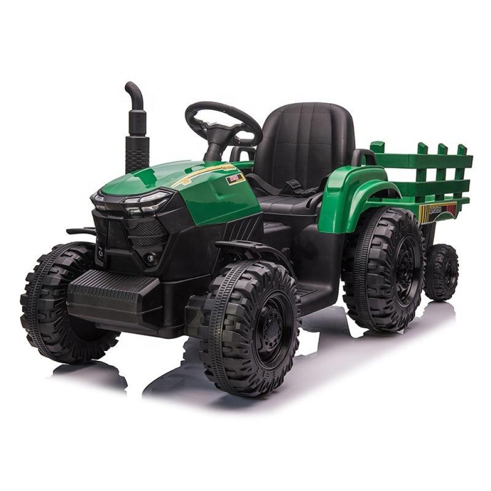 Agro-Solo Sport 12V Traktör - Kompakt Şasili, Yüksek Torklu Çift Motor, Uzaktan Kumandalı ve LED Aydınlatmalı Akülü Mini Traktör