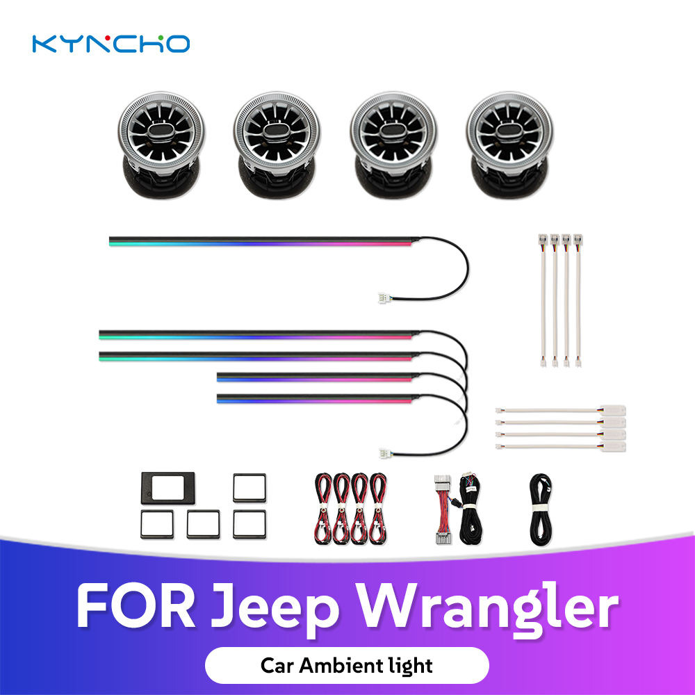 Jeep Wrangler (2011-2017) Symphony Marquee LED & Colorful Neon İç Mekan Ambiyans Aydınlatma Sistemi