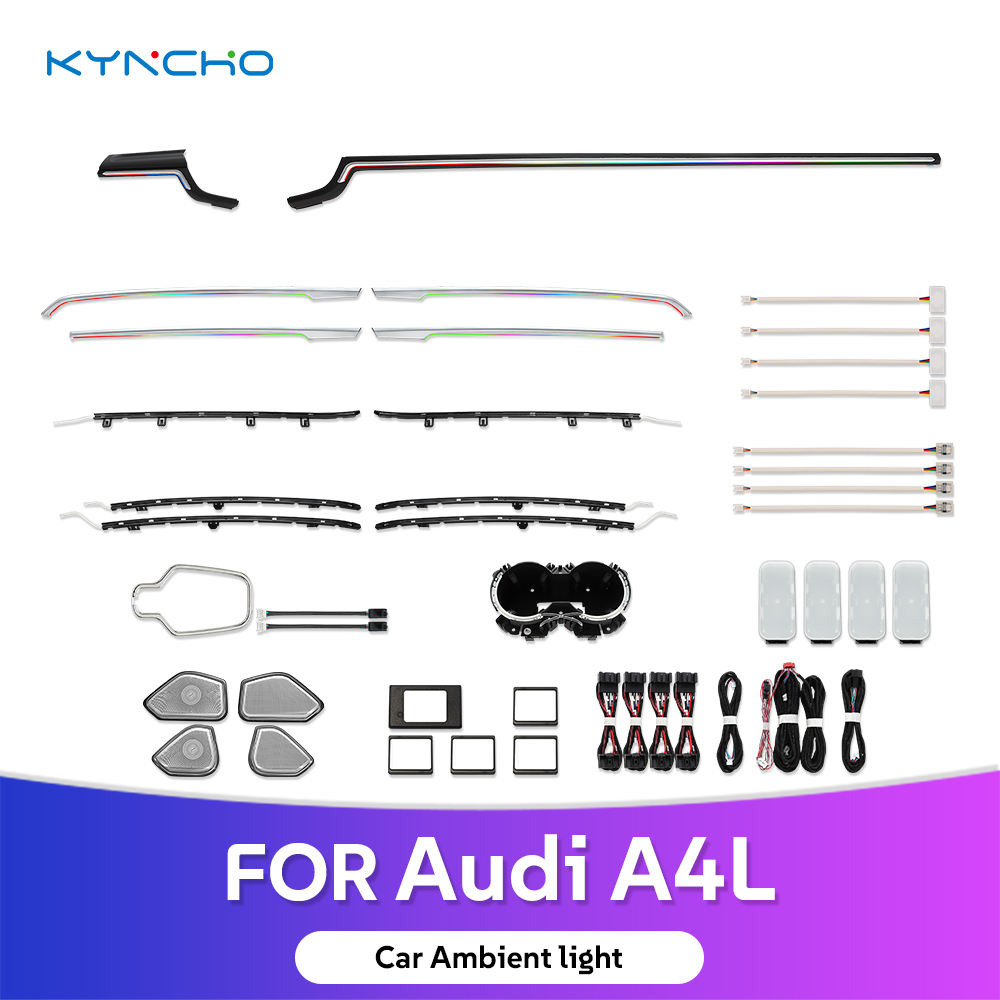 Audi A4 B9 (2016-2024) Akıllı Symphony LED İç Mekan Ambiyans Aydınlatma Sistemi