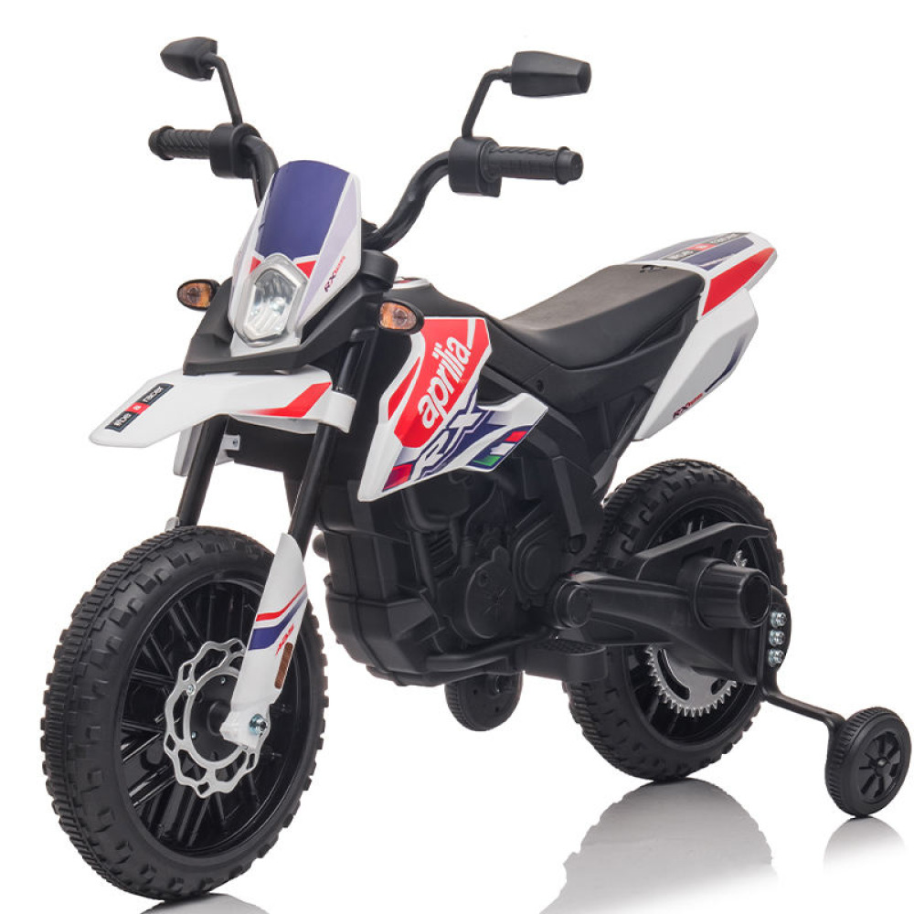 Aprilia RX-Enduro 12V - Yüksek Çamurluklu, İnce Gövdeli, Arazi Tipi 12V Çift Motorlu Akülü Motor