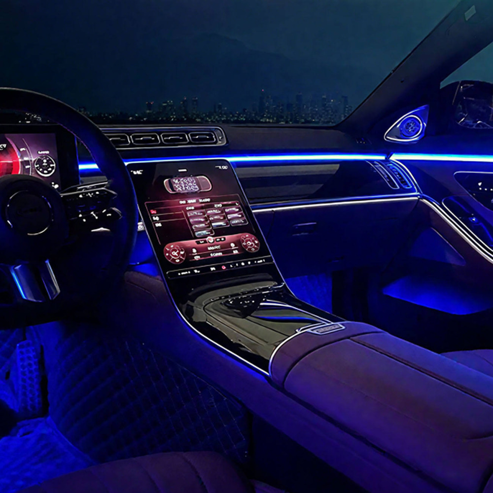 Mercedes Benz W223 S-Class Aktif 4D Döner Tweeter Hoparlör Ortam Ambiyans Işığı