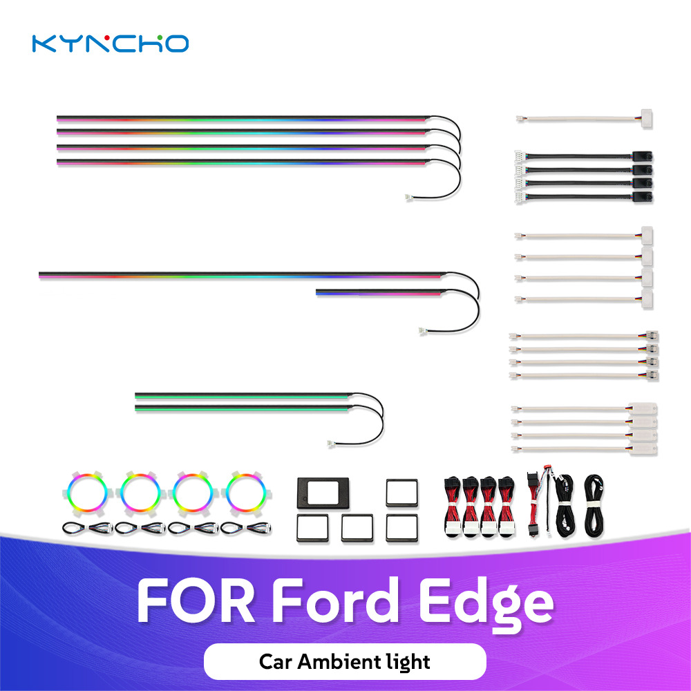 Ford Edge Symphony Style Akıllı LED İç Mekan Ambiyans Aydınlatma Sistemi