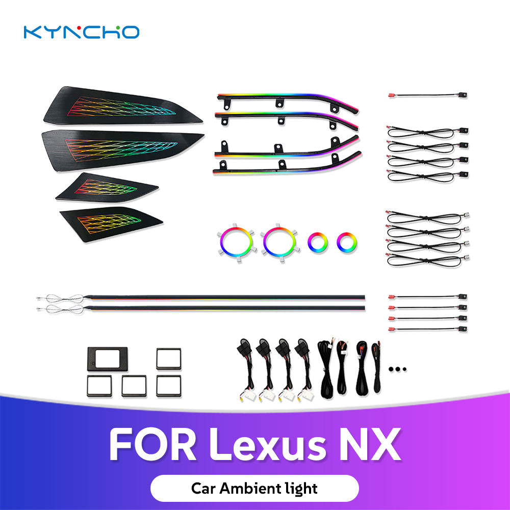 Lexus NX AZ20 (2022-2025) Symphony Smart Flowing Phantom LED İç Mekan Ambiyans Aydınlatma Sistemi