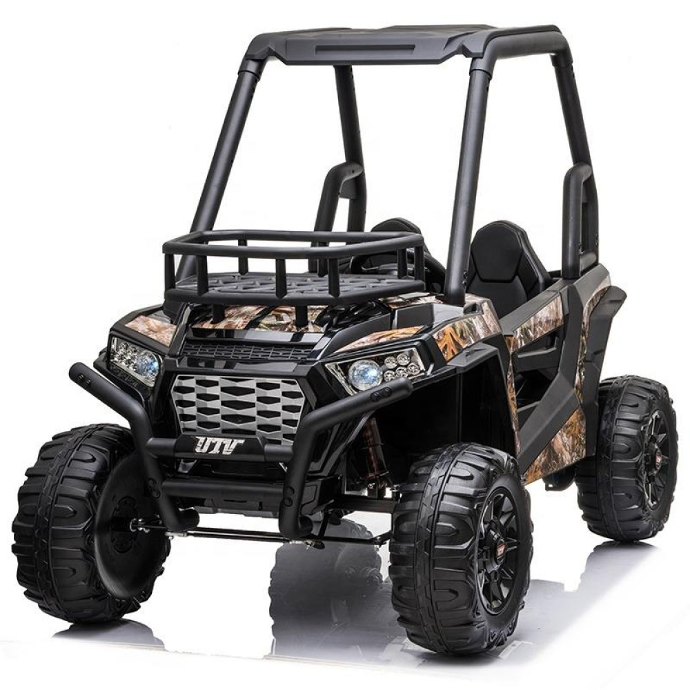 24V Desert-Storm Ultimate UTV - Çift Kişilik, 24 Volt Ultra Güçlü Motor, Amortisörlü, Eva Tekerlekli ve Uzaktan Kumandalı Dev Akülü Off-Road Aracı