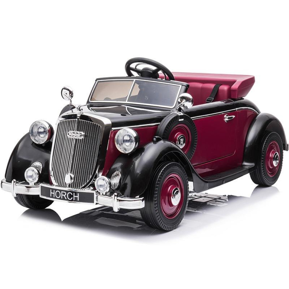Horch 930V Heritage 24V - Çift Pedallı, Yetişkin Koltuklu, 24V Güçlü ve Lisanslı Akülü Klasik