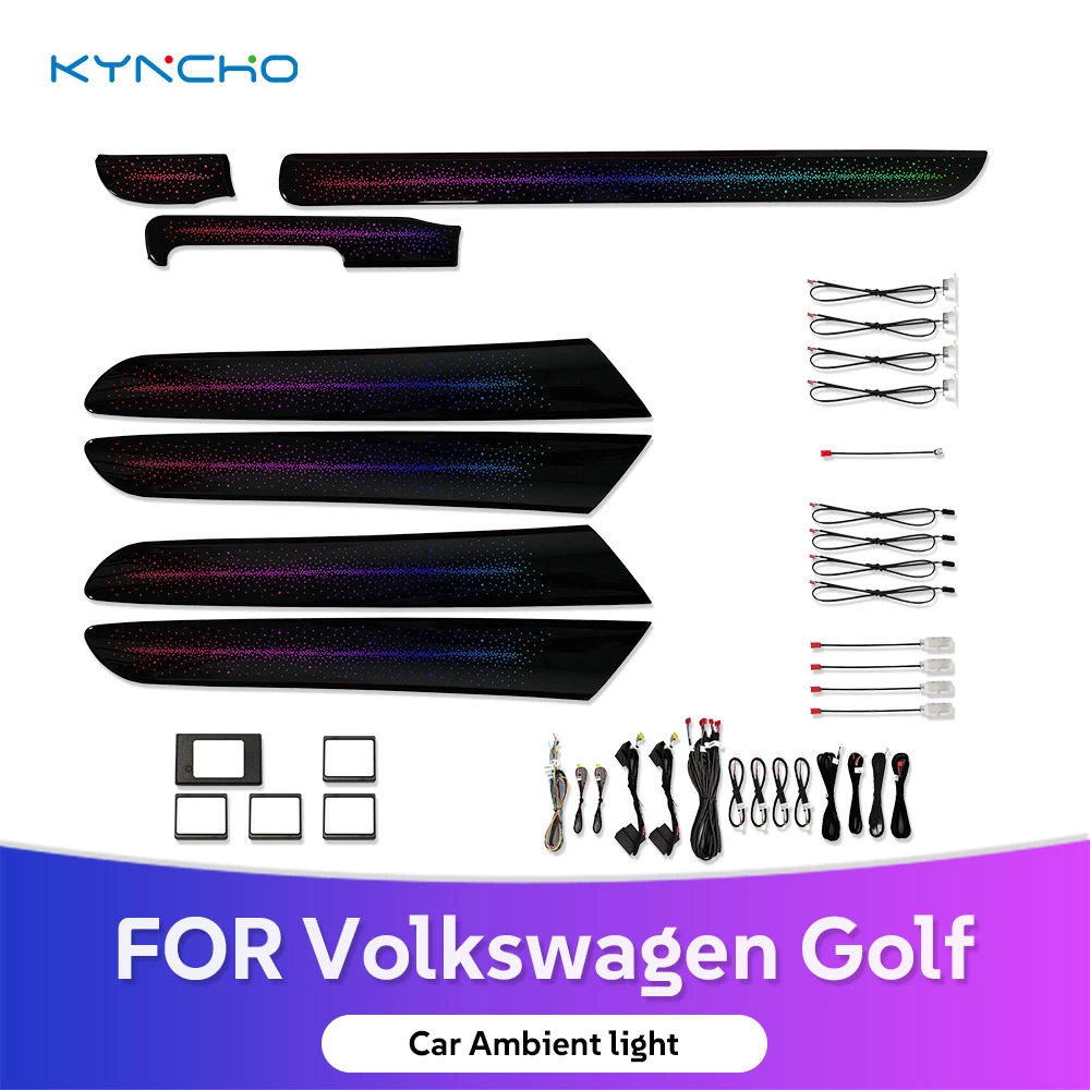Volkswagen Golf 6 (2010-2013) Smart Symphony LED Akışkan İç Mekan Ambiyans Aydınlatma Sistemi