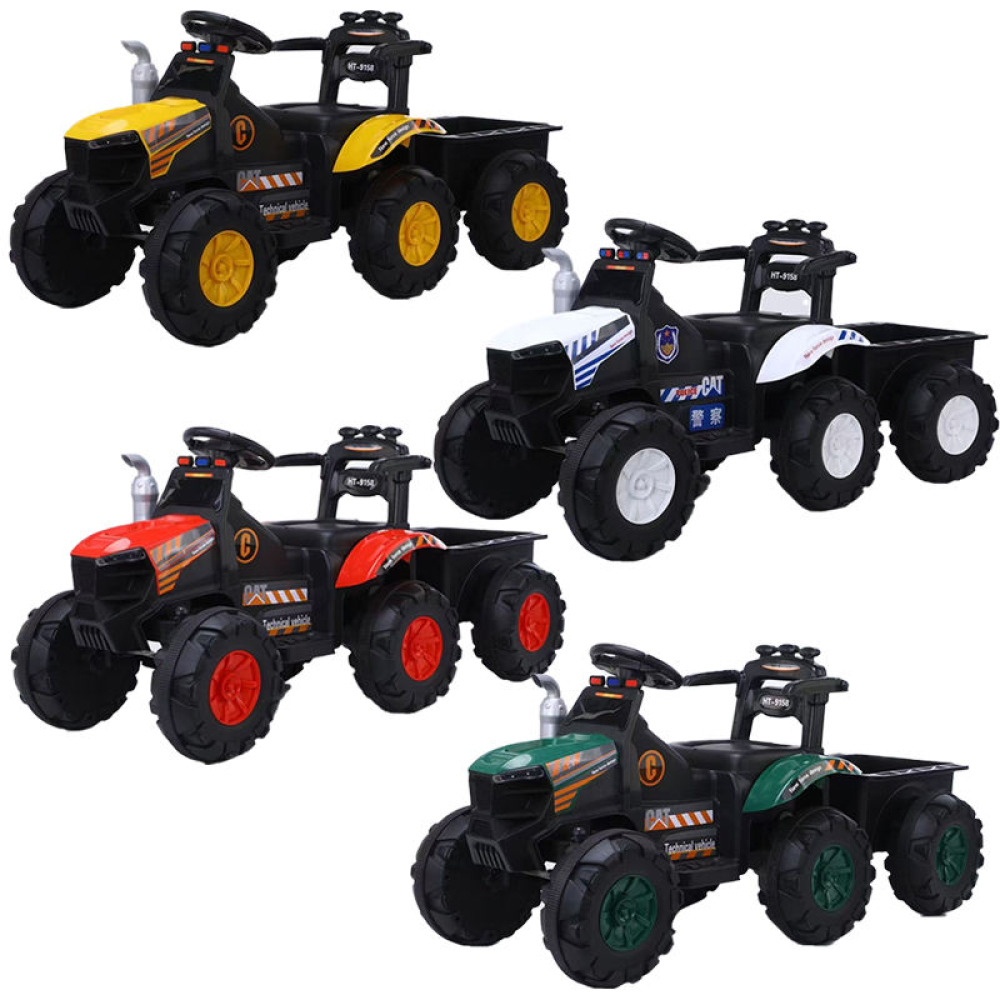 12V Little-Farmer Mini Traktör - Erken Öğrenme Fonksiyonlu, Işıklı, Müzikli ve 2.4G Uzaktan Kumandalı Akülü Çocuk Traktörü