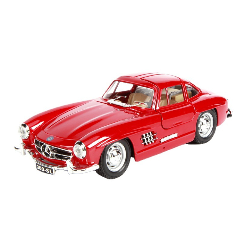 Bburago 1/24 Mercedes-Benz 300SL Diecast Martı Kanatlı Bir Klasik Efsane