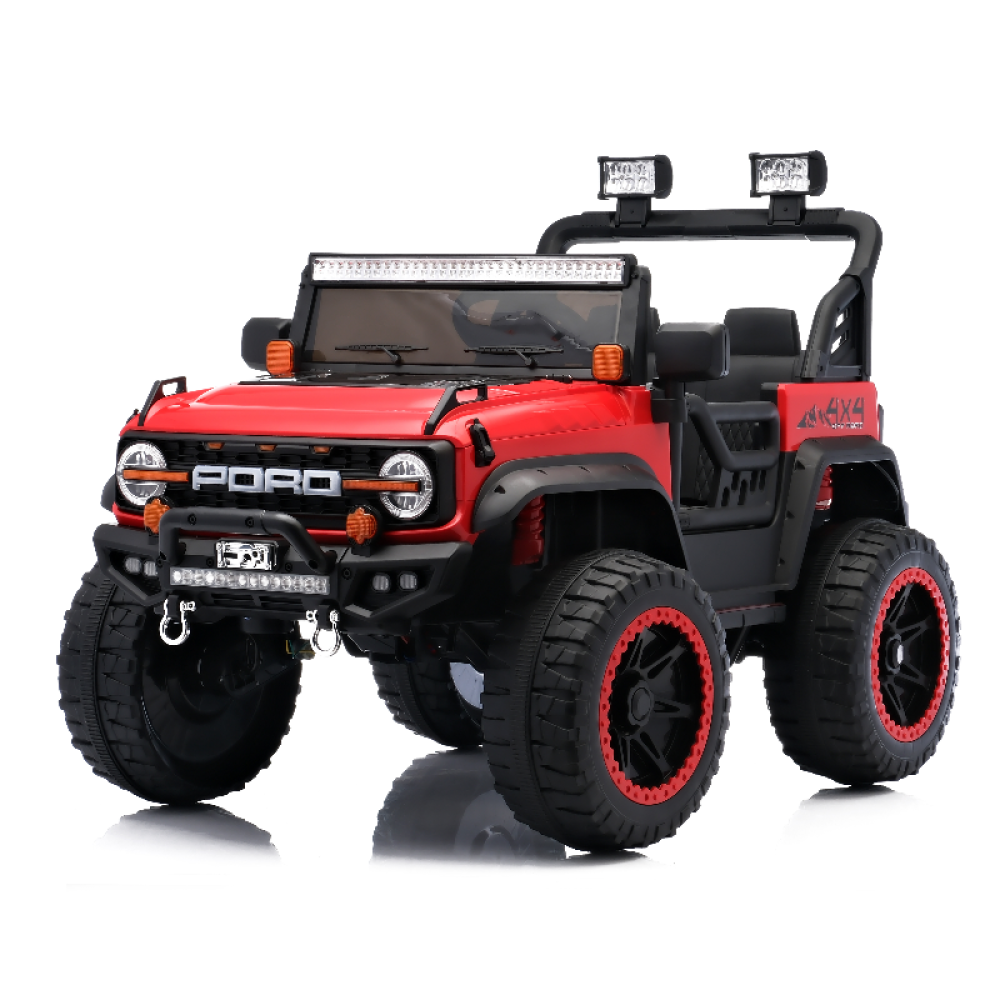 12V Side-by-Side Explorer UTV - Gerçek Çift Kişilik, Geniş Kabinli, Sarsıntısız Kalkış ve 2.4G Ebeveyn Uzaktan Kumandalı Akülü Macera Aracı