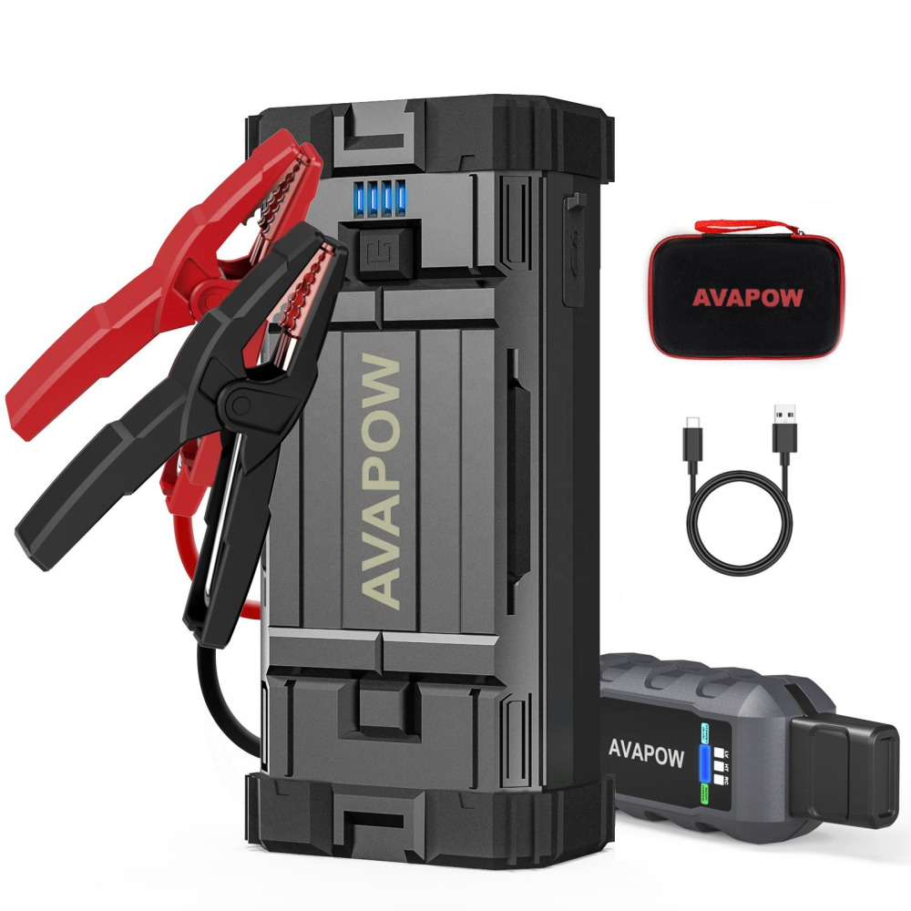 AVAPOW A58 Ultra Güçlü Taşınabilir Araç Takviye Cihazı (Jump Starter) & Power Bank