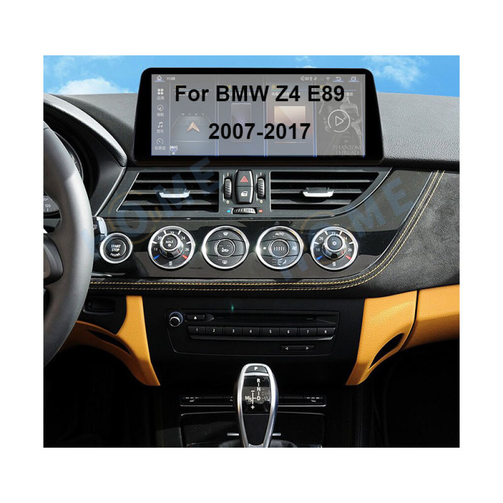 BMW Z4 E89 10.25/12.3 inch Android 13 - CarPlay - Android - GPS Navigasyon - Multimedya NBT Ekran 2007-2017
