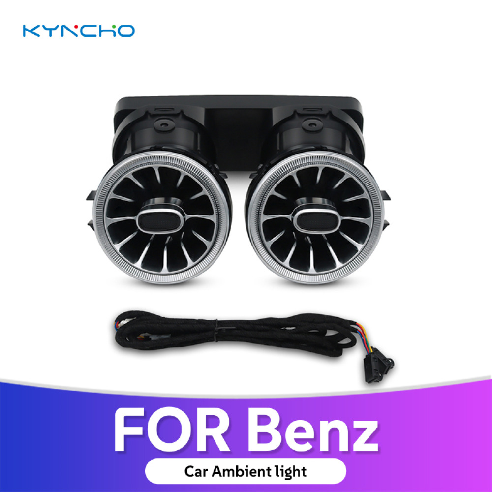 Mercedes-Benz Serisi Akıllı RGB Türbin Hava Menfezi Ambiyans Aydınlatma Sistemi