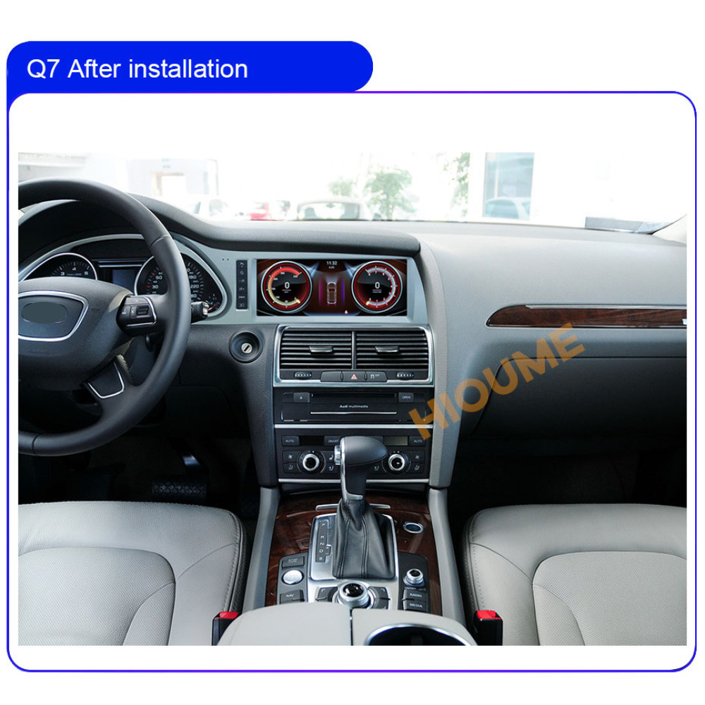 Audi Q7 10.25 inch Android 10.1 - CarPlay - Android - Google Play Store - GPS Navigasyon - Multimedya Ekran 2006-2015