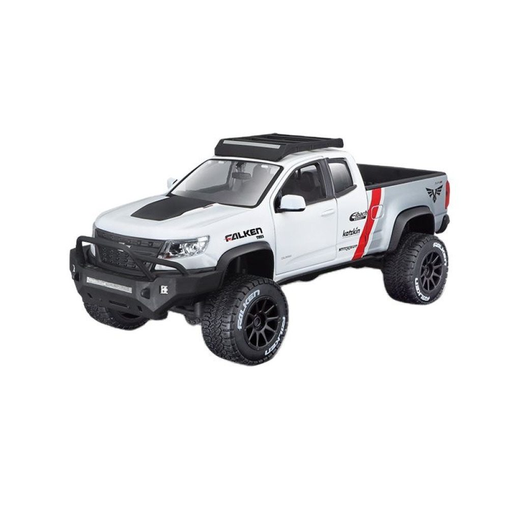 Maisto 1/27 Chevrolet Colorado ZR2 Off-Road Diecast Arazi Performansının Metalik Zirvesi