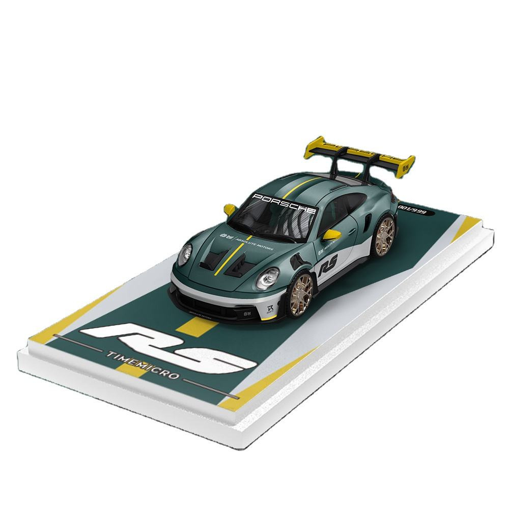 TimeMicro 1/64 Porsche 911 GT3 Limited Painting Edition – Sanatsal Detaylar ve Pist Ruhu Diecast Koleksiyonunuzda