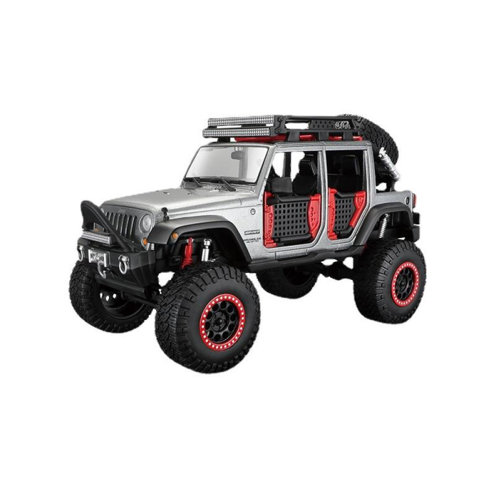 Maisto 1/24 Jeep Wrangler Unlimited Diecast Arazi Yollarının Tartışmasız Kralı