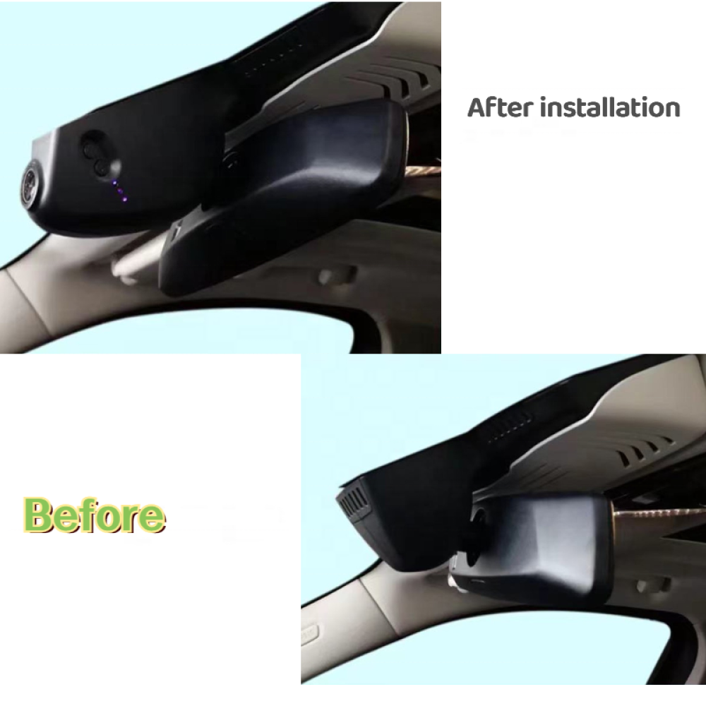 BMW X3 Modele Özel 4K Gizli Dash Cam Araç Kamerası