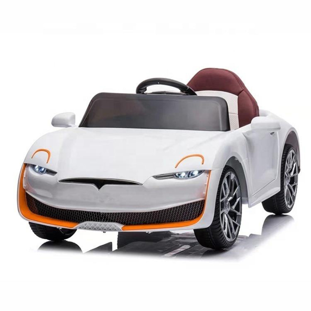 Cyber-Model 12V Future-Drive - Izgarasız Minimalist Tasarım, Keskin LED Far İmzalı, 12V Çift Motorlu Akülü Modern Araba