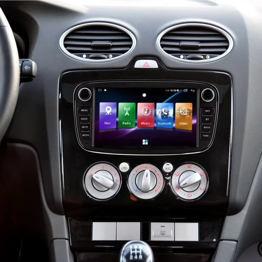 Ford Focus 7 inch Android 14 - CarPlay - Android - GPS Navigasyon - Multimedya Ekran 2004-2011 
