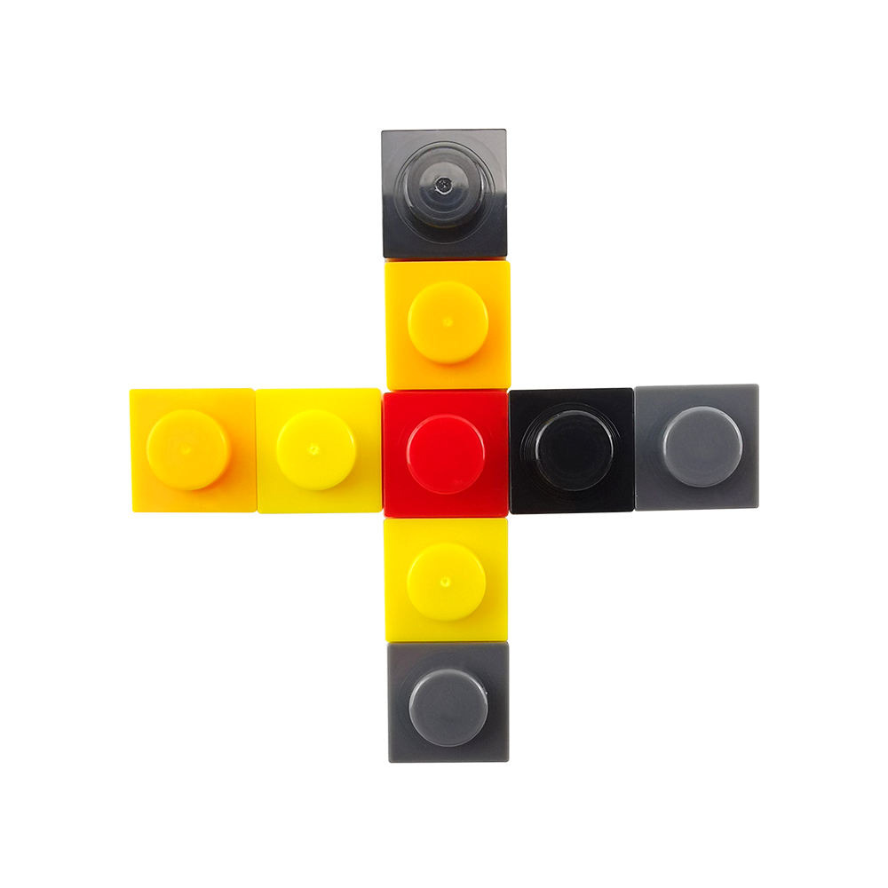 EduWeDo No. 3005 Teknik Yapı Bloğu (1x1) – Hassas Ayar ve Mikro İskelet Destek Elemanları