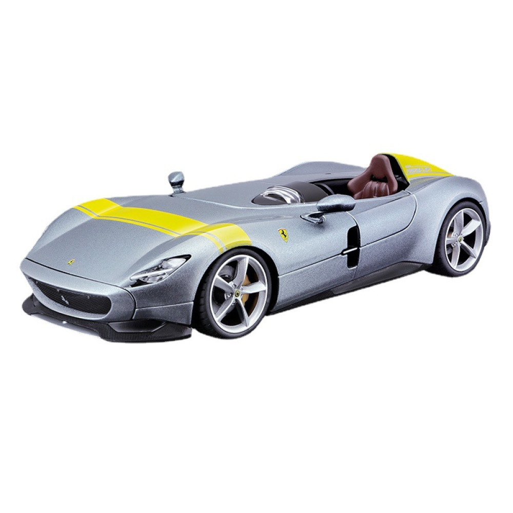 Bburago 1/24 Ferrari Monza SP1 Diecast Sınırsız Özgürlük ve Retro-Fütüristik Tasarım