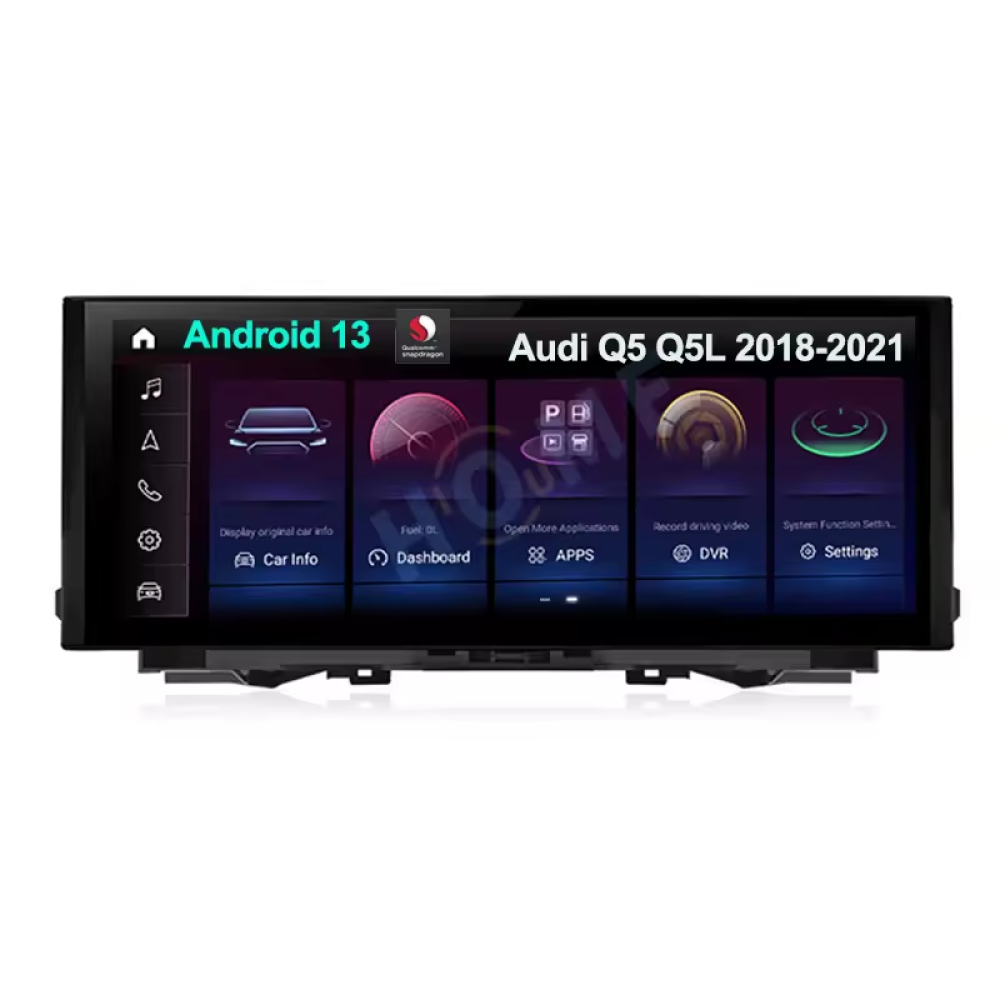 Audi Q5 10.25/12.5 inch Android 13 - CarPlay - Android - Google Play Store - GPS Navigasyon - Multimedya Ekran 2018-2021
