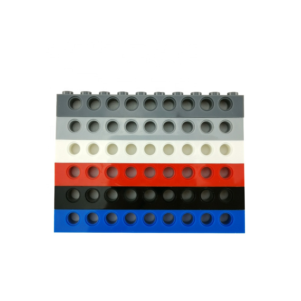 EduWeDo No. 2730 Teknik Delikli Blok (1x10 Brick with Holes) – Robotik Uzun Şasi ve Endüstriyel İskelet Elemanları