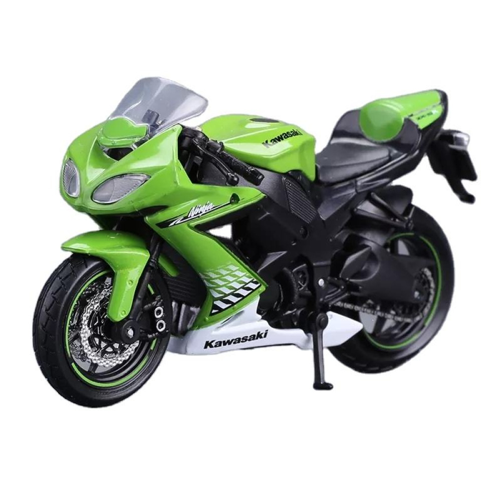 Maisto 1/12 Kawasaki Ninja ZX-10R Diecast Yeşil Pist Efsanesi