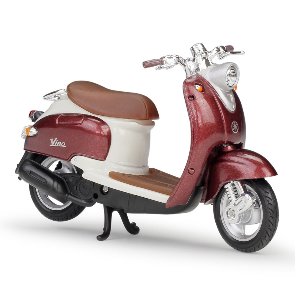Welly 1/18 1999 Yamaha Vino YJ50R Diecast Retro Scooter Estetiği