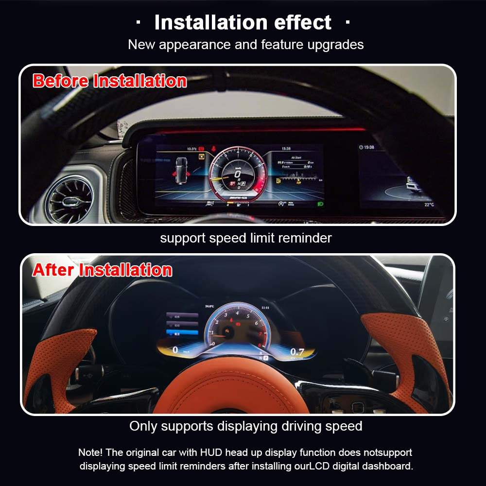 Mercedes Benz W204  Hayalet Ekran Gösterge 2008-2010