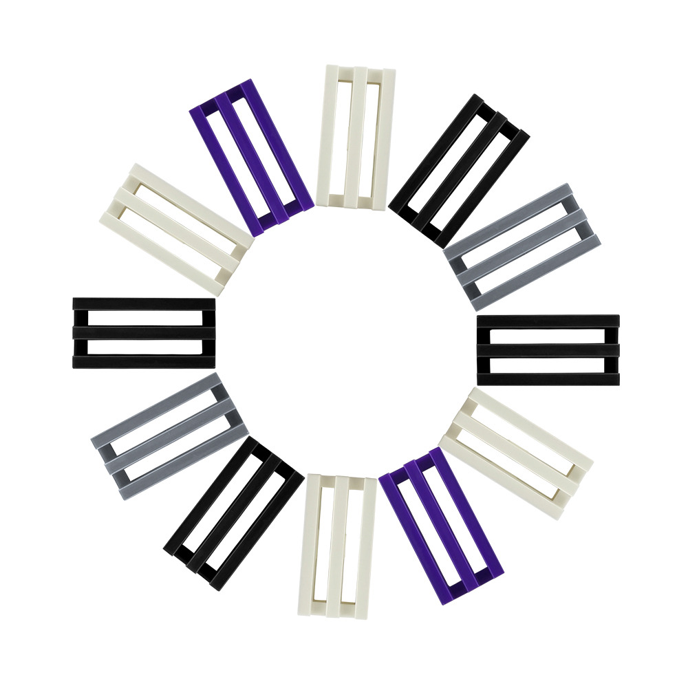 EduWeDo No. 2412 Teknik Izgara Karo (Tile Modified 1x2 Grille) – Robotik Havalandırma ve Endüstriyel Detay Elemanları