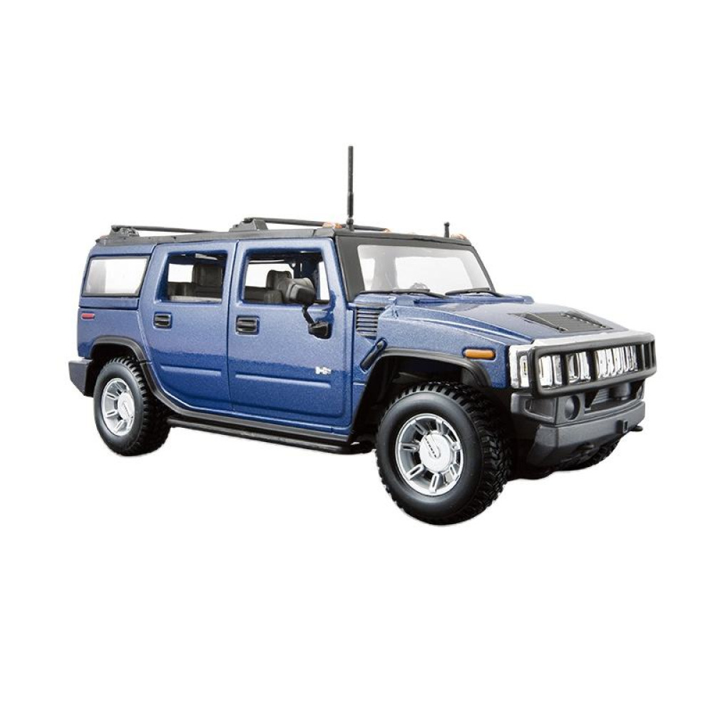 Maisto 1/27 Hummer H2 Off-Road Diecast Sınırsız Gücün ve Heybetin Minyatür Devrimi